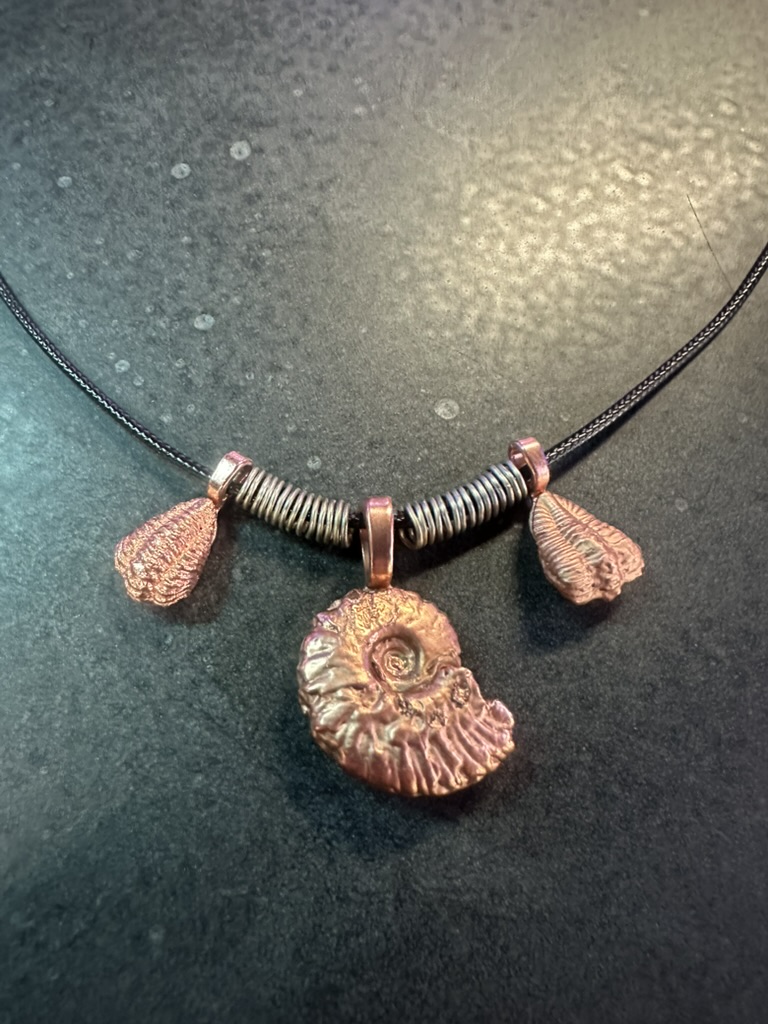The First Ammonite Necklaces (left half)