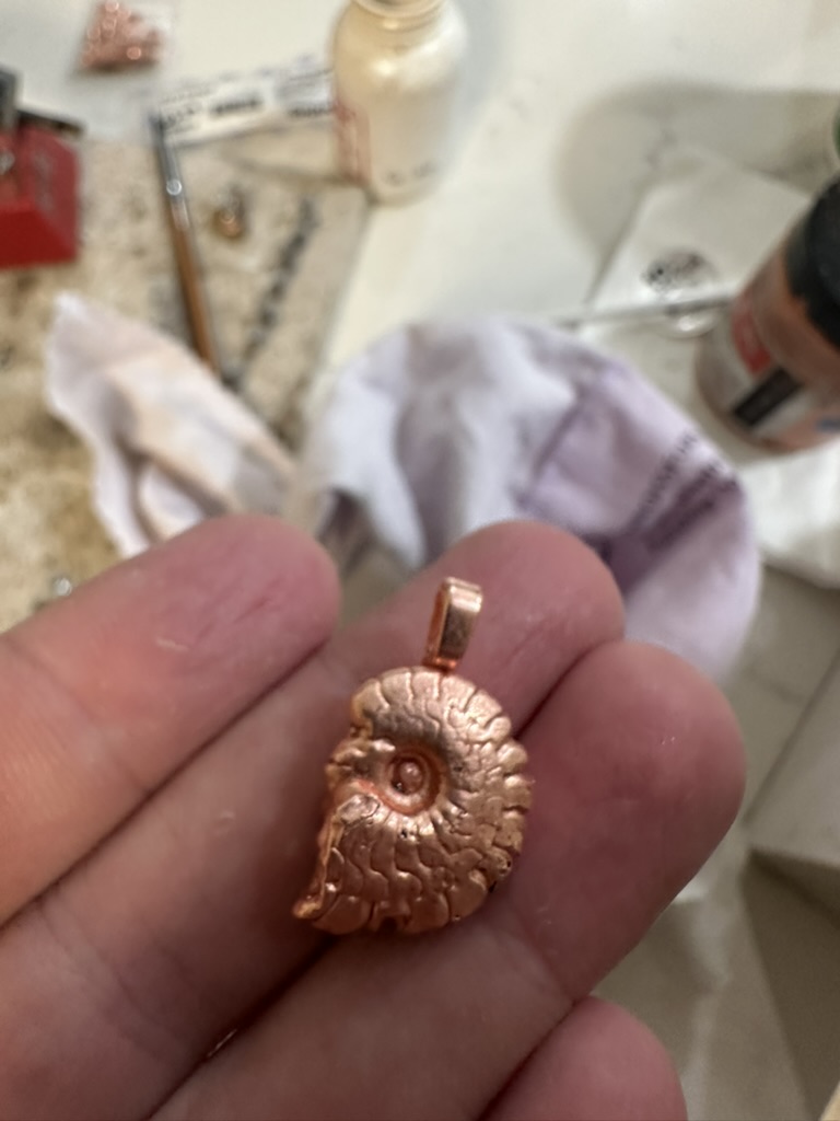 The First Ammonite Necklaces (right half)